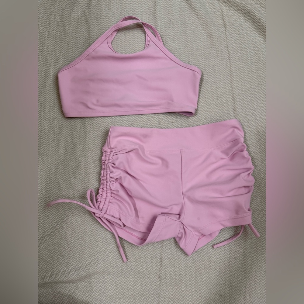 Oh la la dancewear Pink Set
